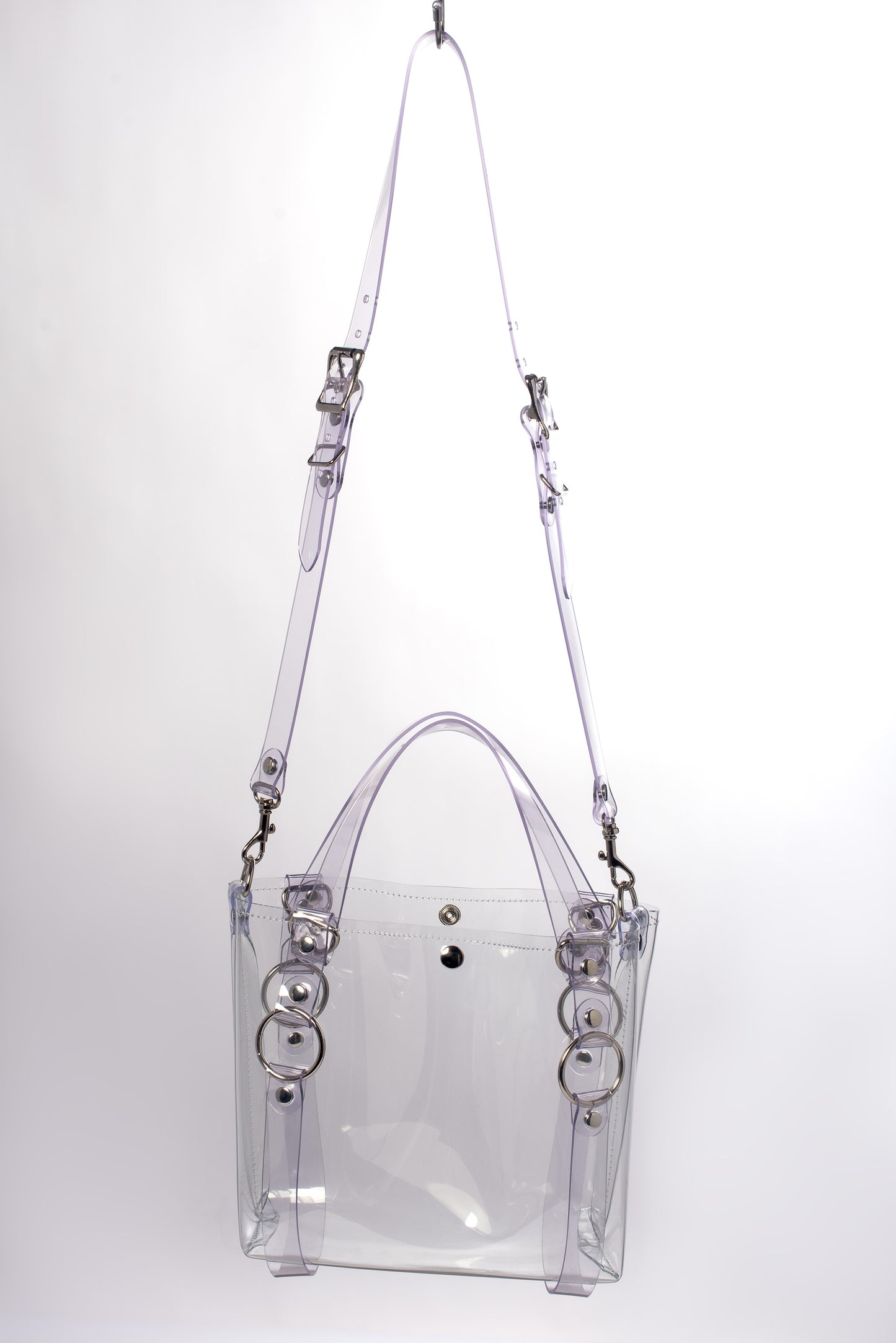 Ready to Ship - Clear Mini Harness Tote Bag