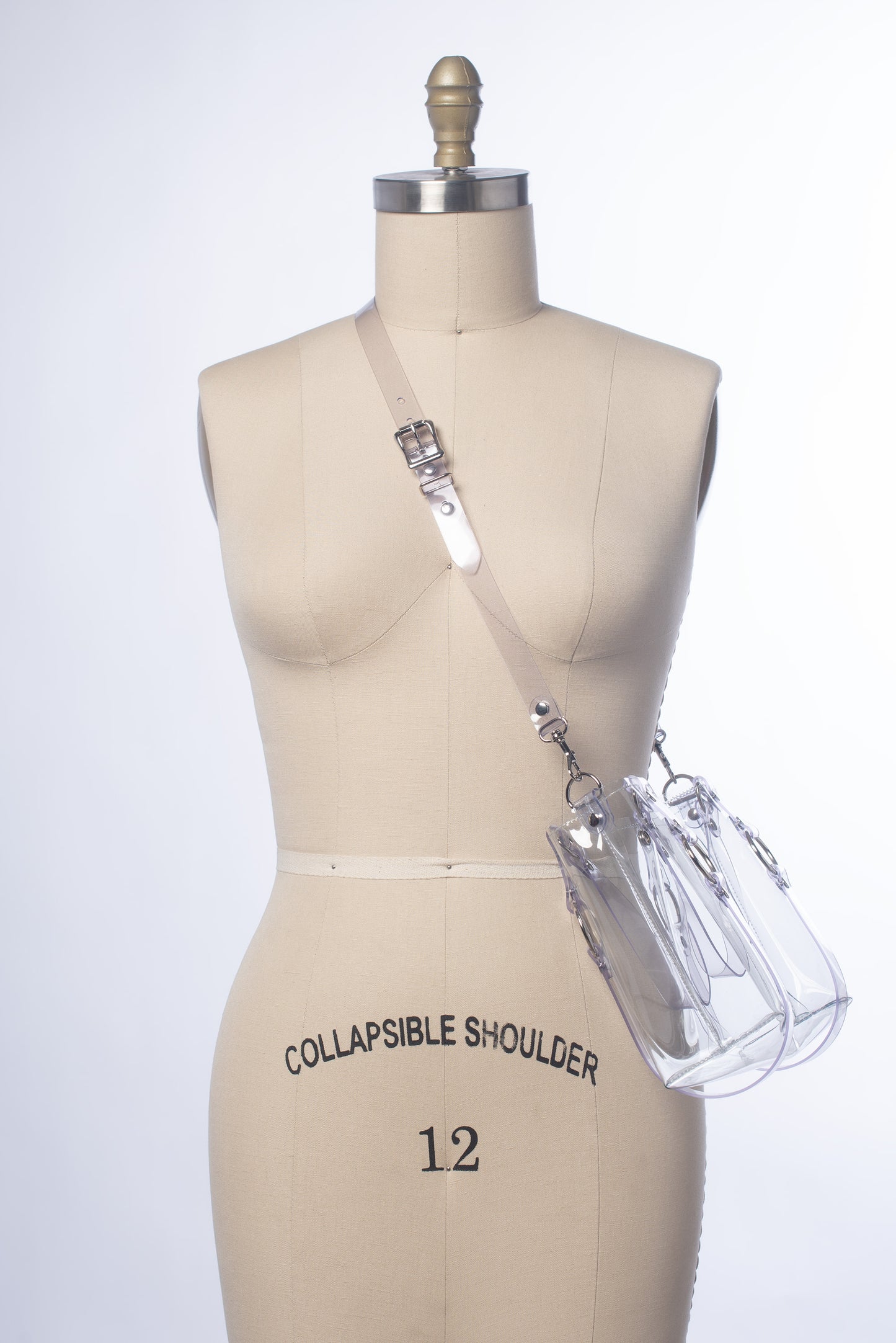 Ready to Ship - Clear Mini Harness Tote Bag