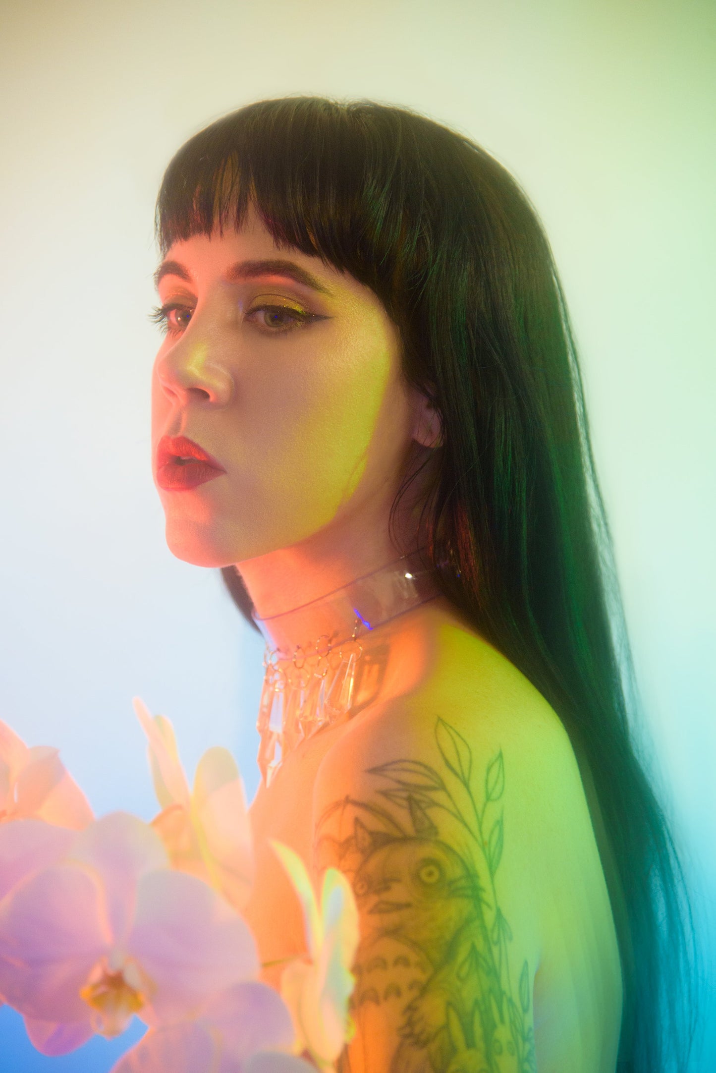 Crystal Drip Choker Collar - Ready to Ship