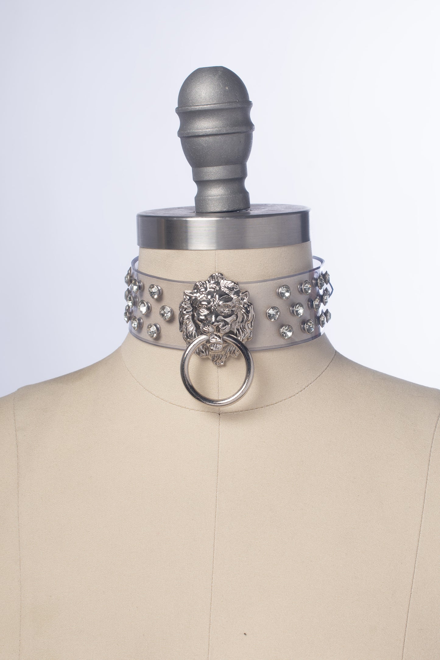 Crystal Leo Choker Collar