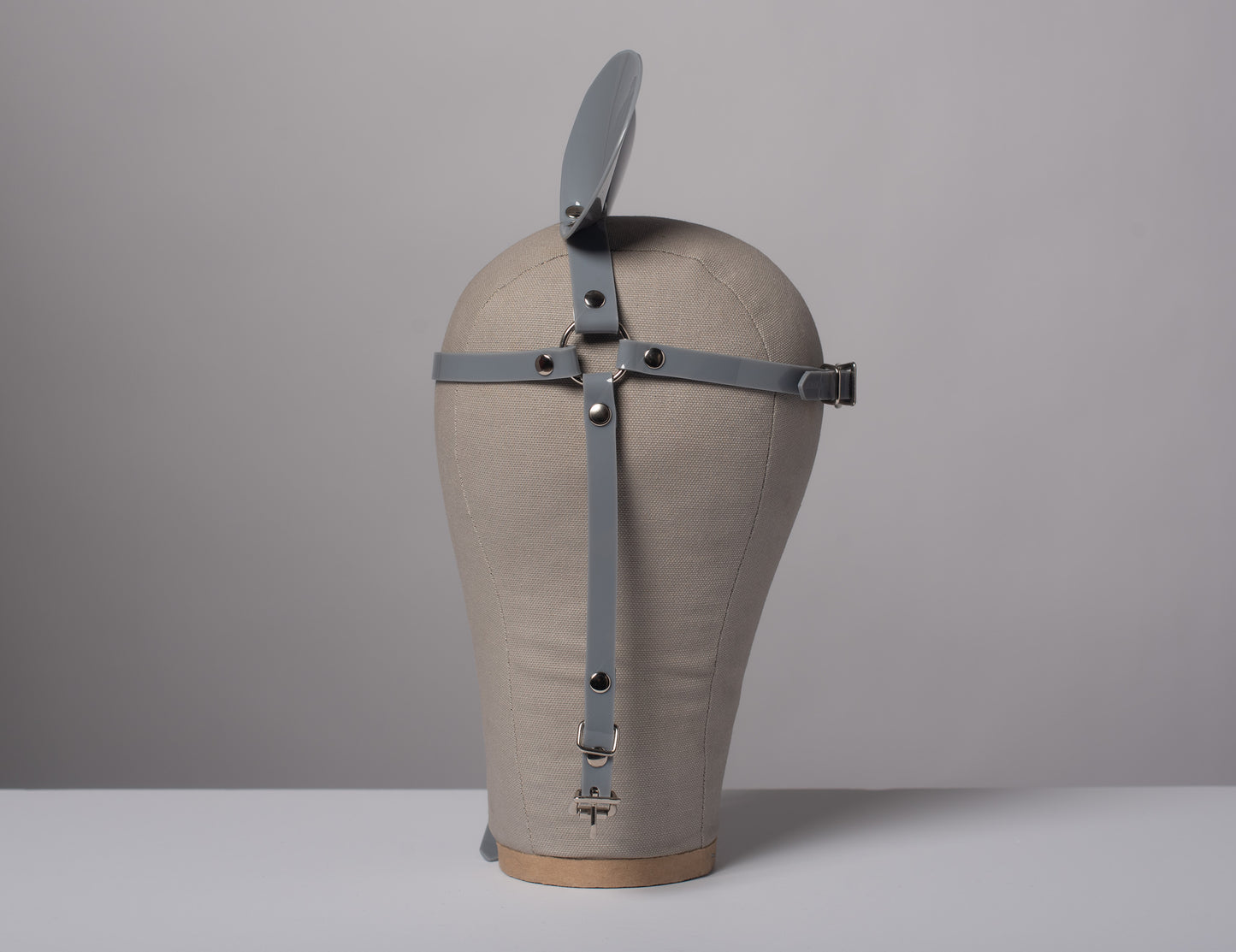 Gray Mouse Ears Harness Headpiece