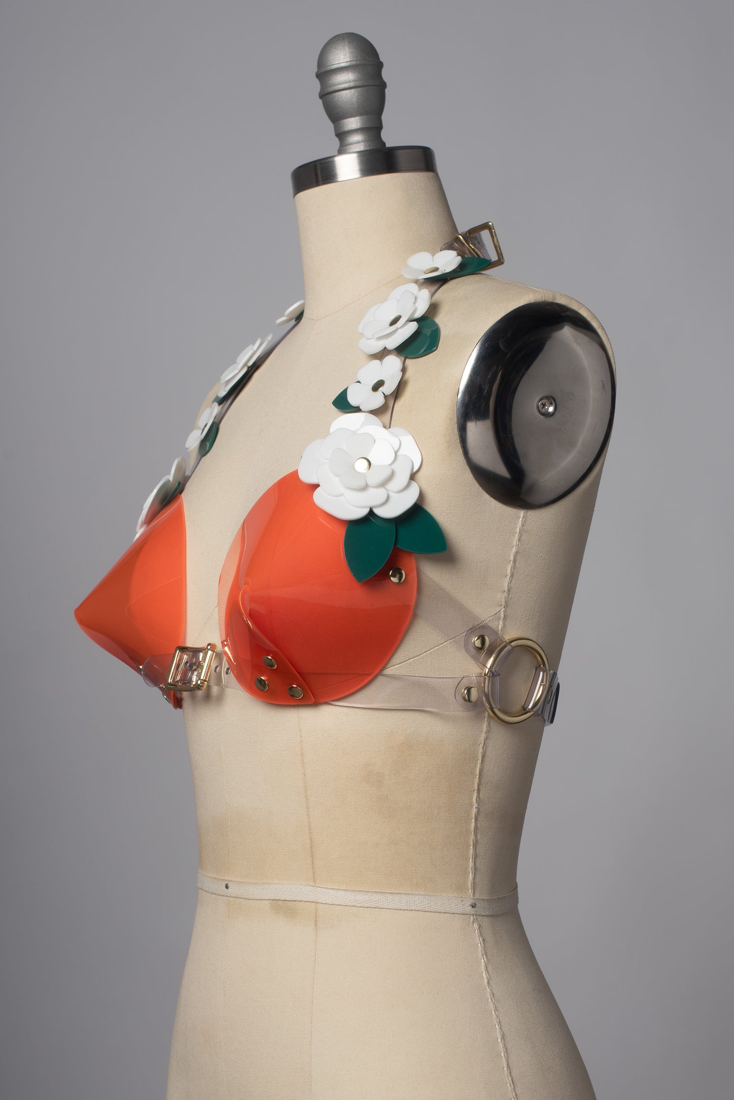 Orange Blossom Harness Bra