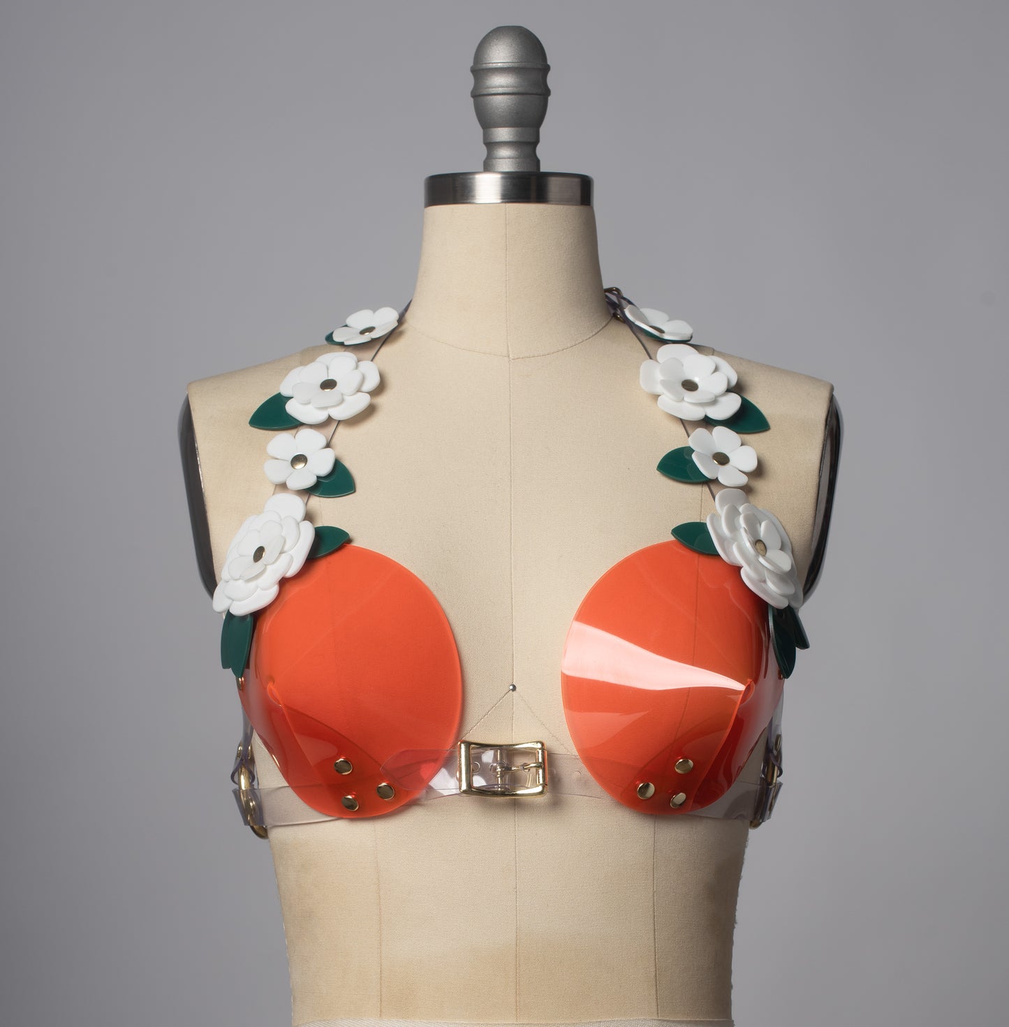 Orange Blossom Harness Bra