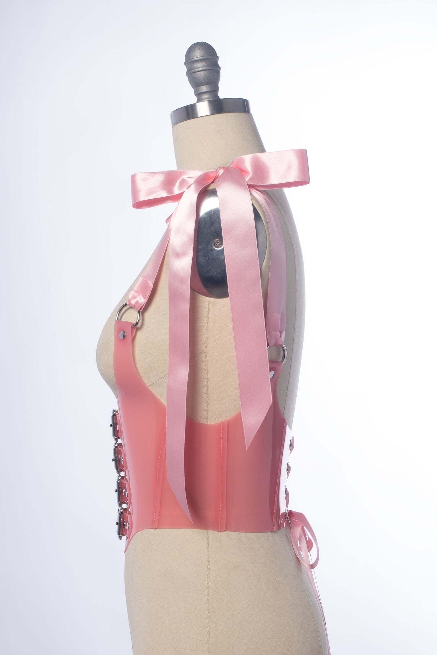 Marie Pastel Buckle Harness Bodice