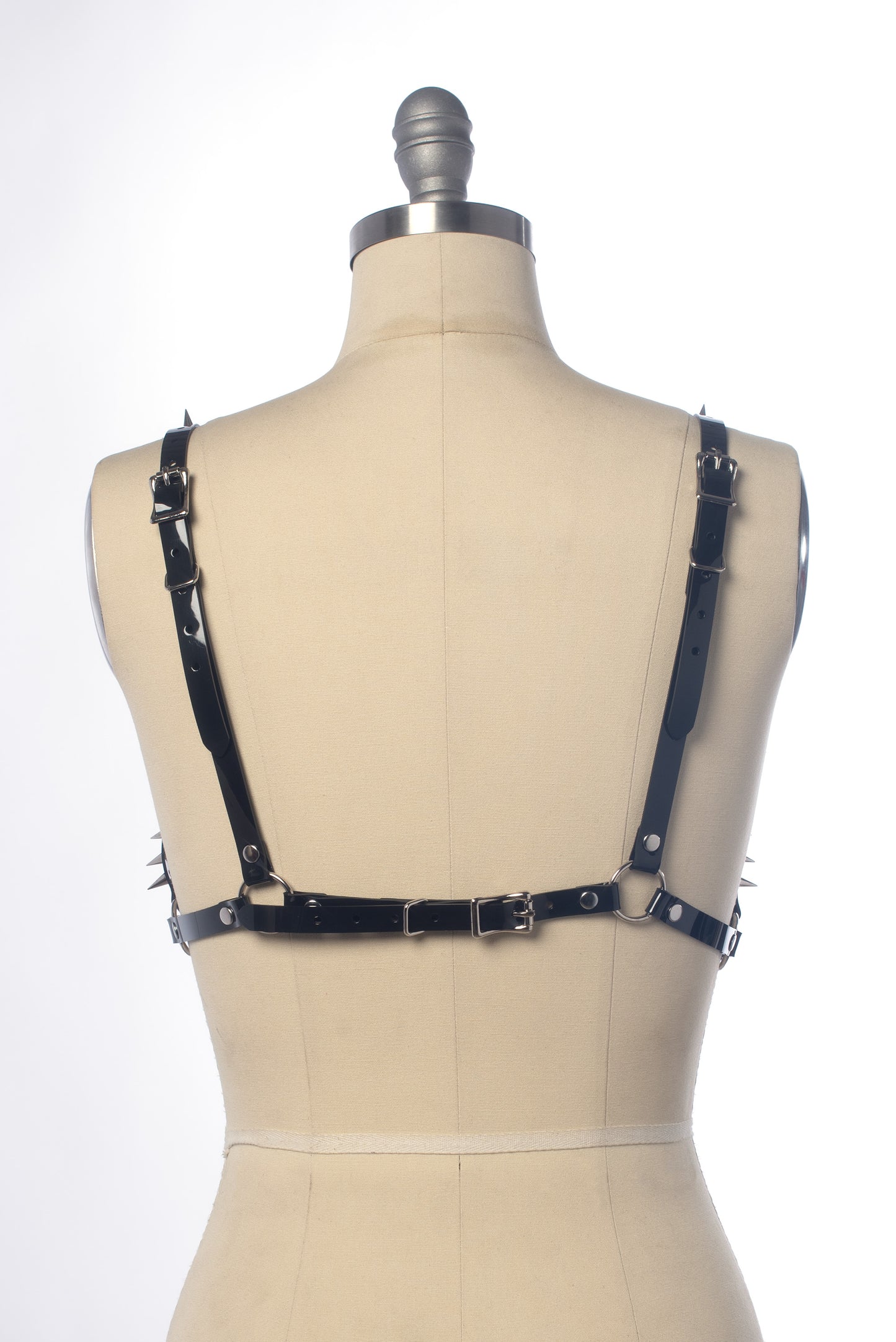 Spikes Harness Cage Bra