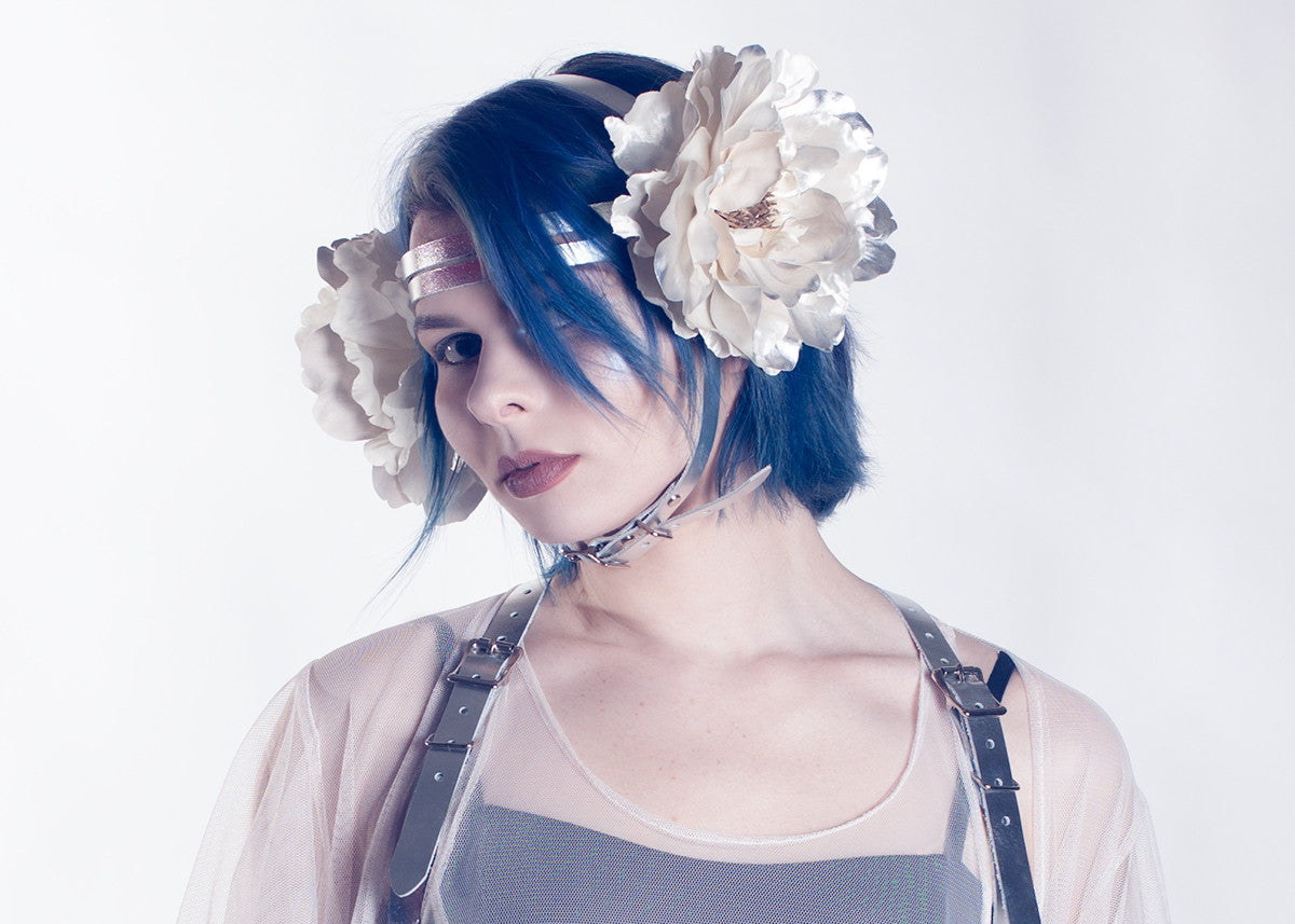 Aphrodite Floral Harness Headpiece