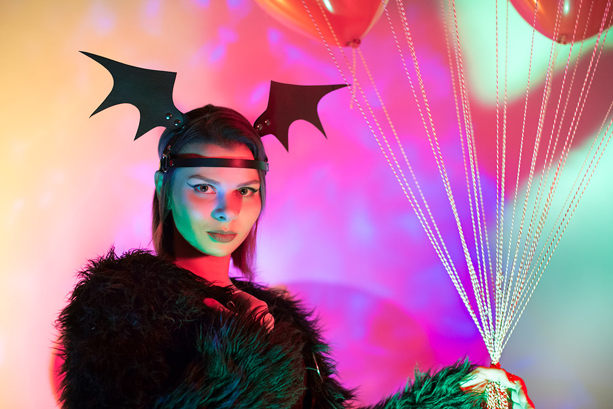 Bat Wings Harness Headpiece