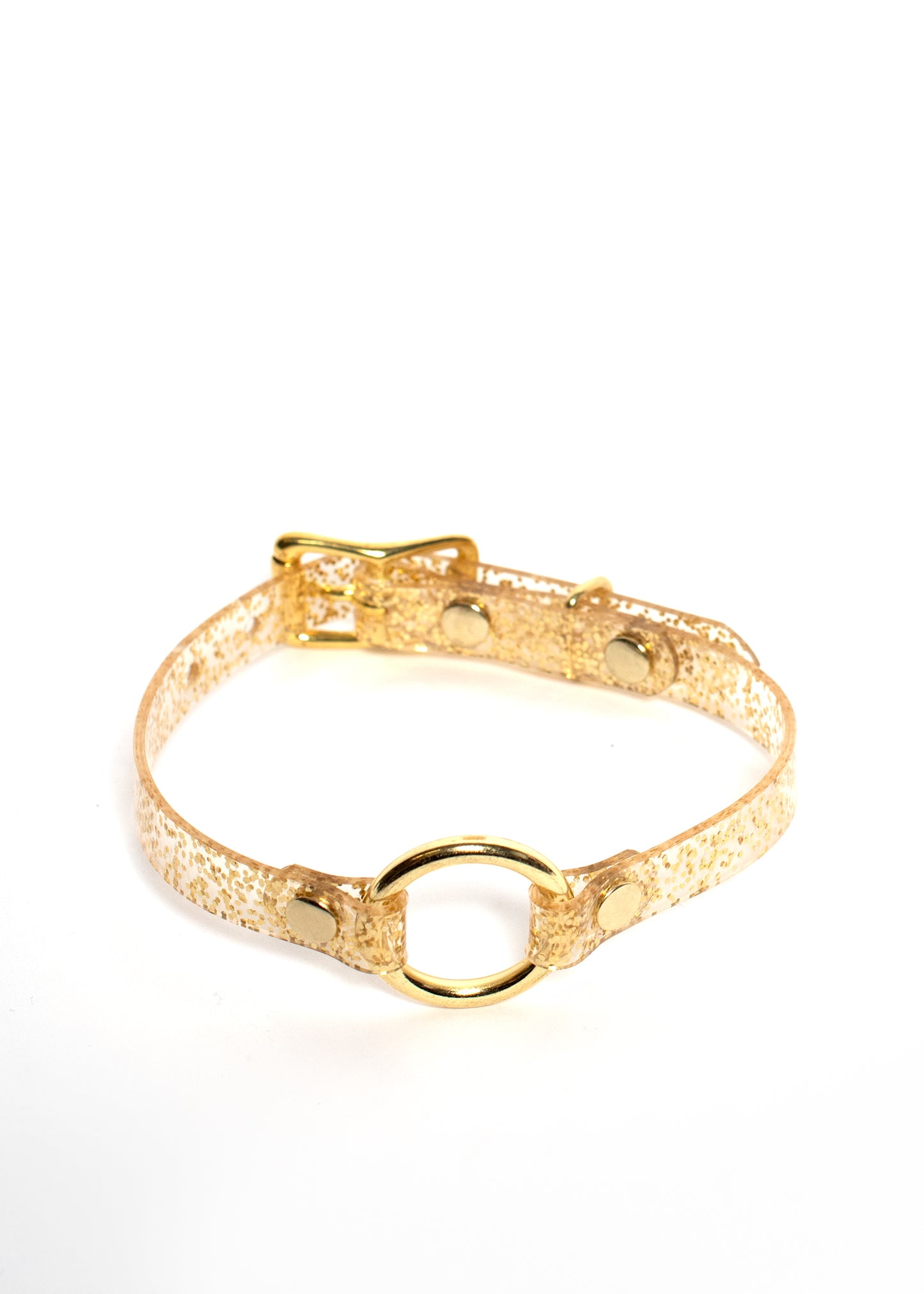 Glitter Mini Oh Choker Collar