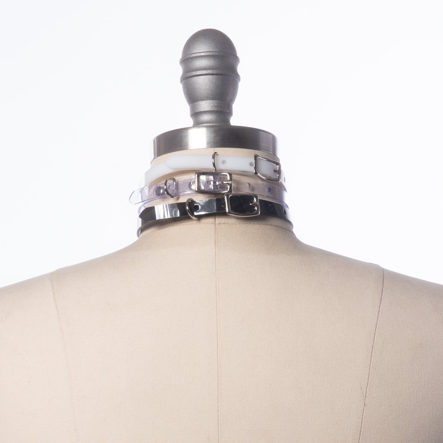 Triple Mini Choker Set - Smoke