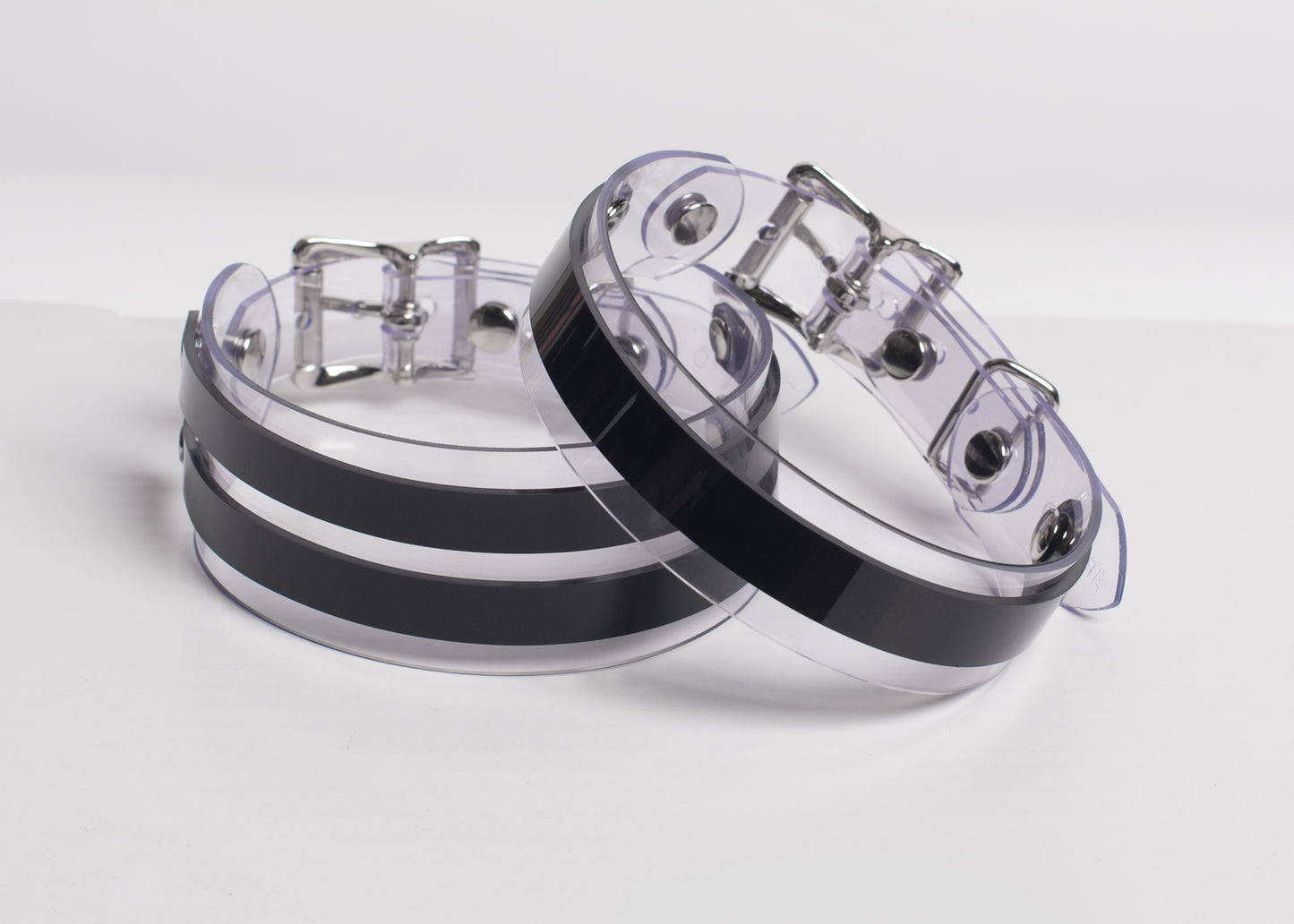 Parallel Lines Choker Collar