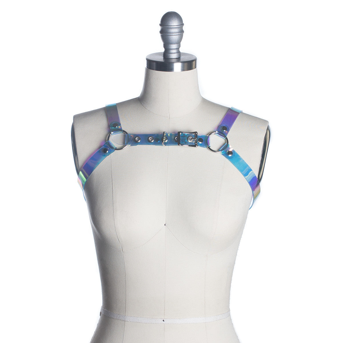 Cold Shoulder Holographic Harness