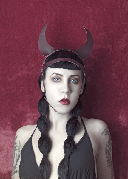Harness Demon Devil Horns Harness Headpiece - APATICO - 5