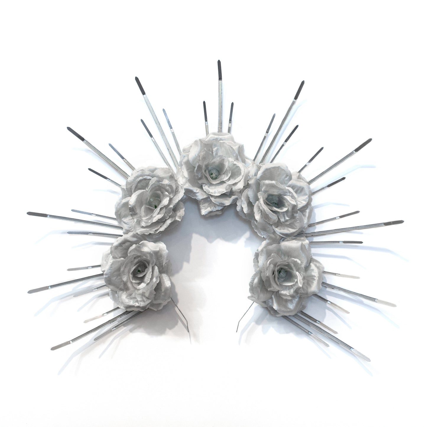 Floral Halo Crown Headpiece