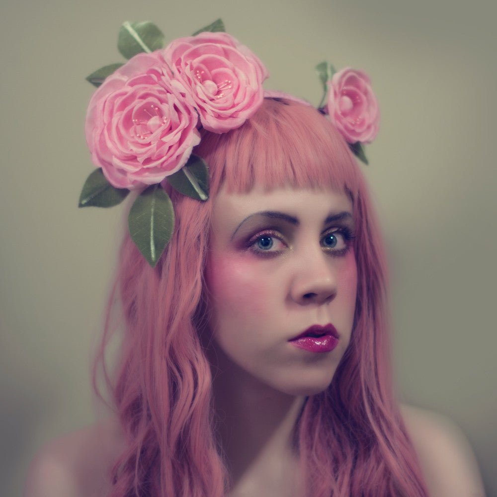 MARIAN ROSE FLORAL HEADPIECE - APATICO - 2