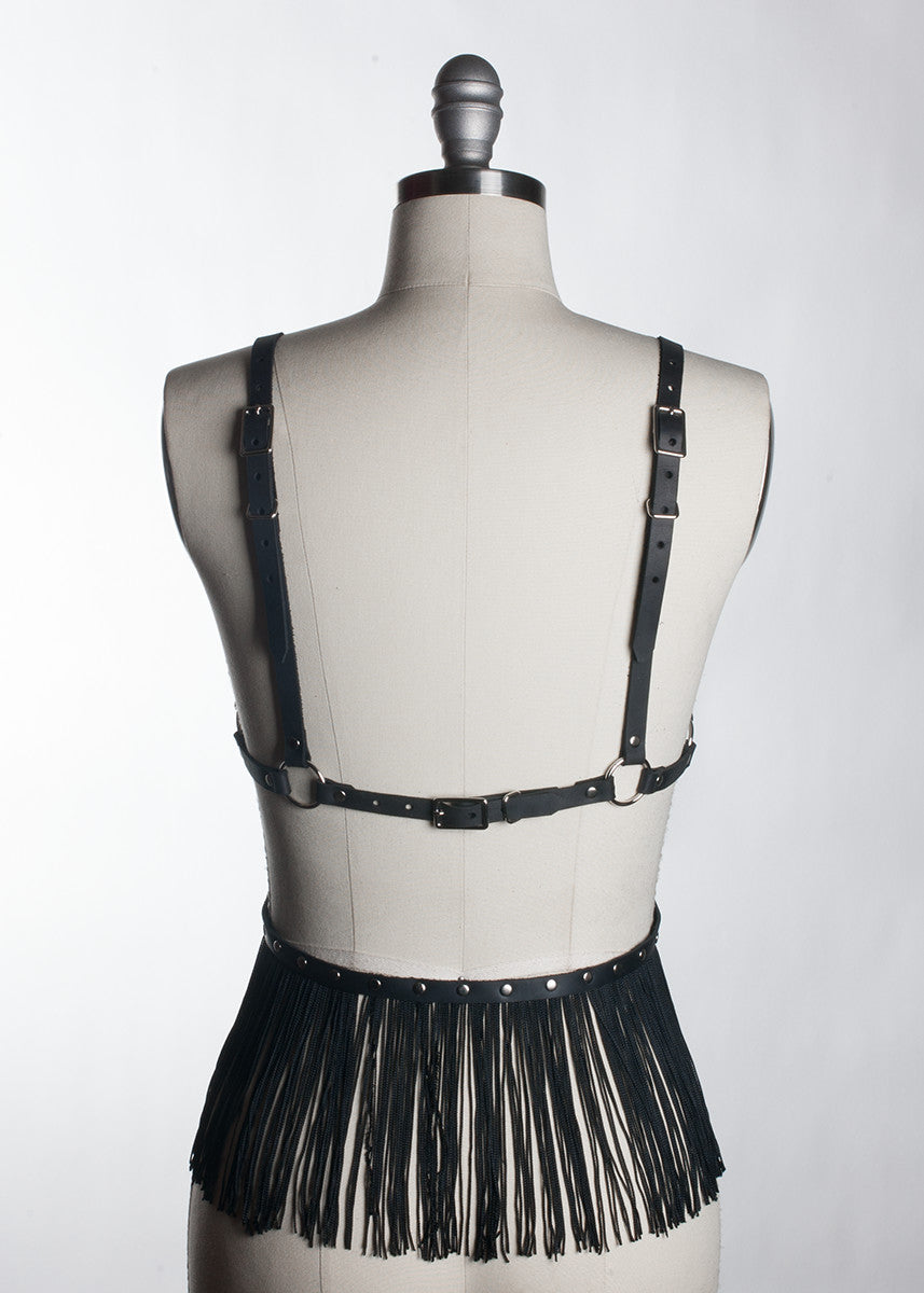 Fringe Cage Bra Harness