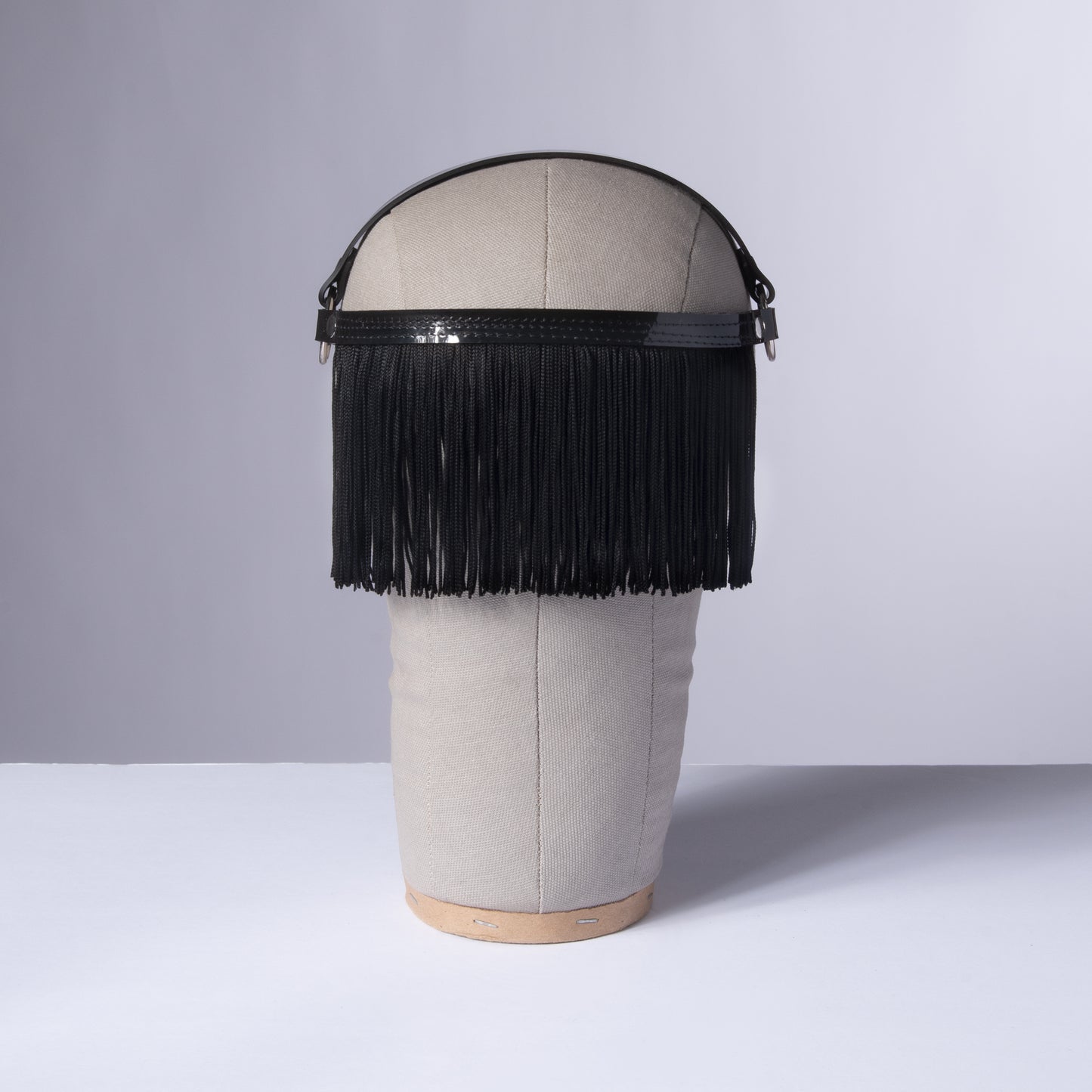 Obscuro Fringe Mask Harness Headpiece