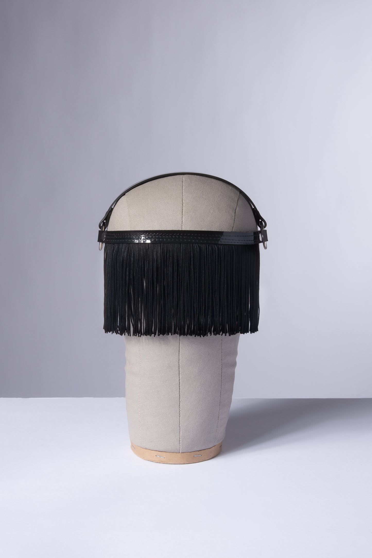 Obscuro Fringe Mask Harness Headpiece