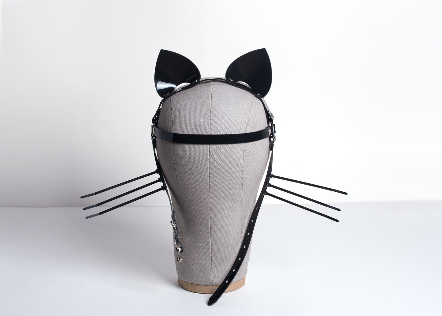 Harness Cat Ears & Whiskers Headpiece