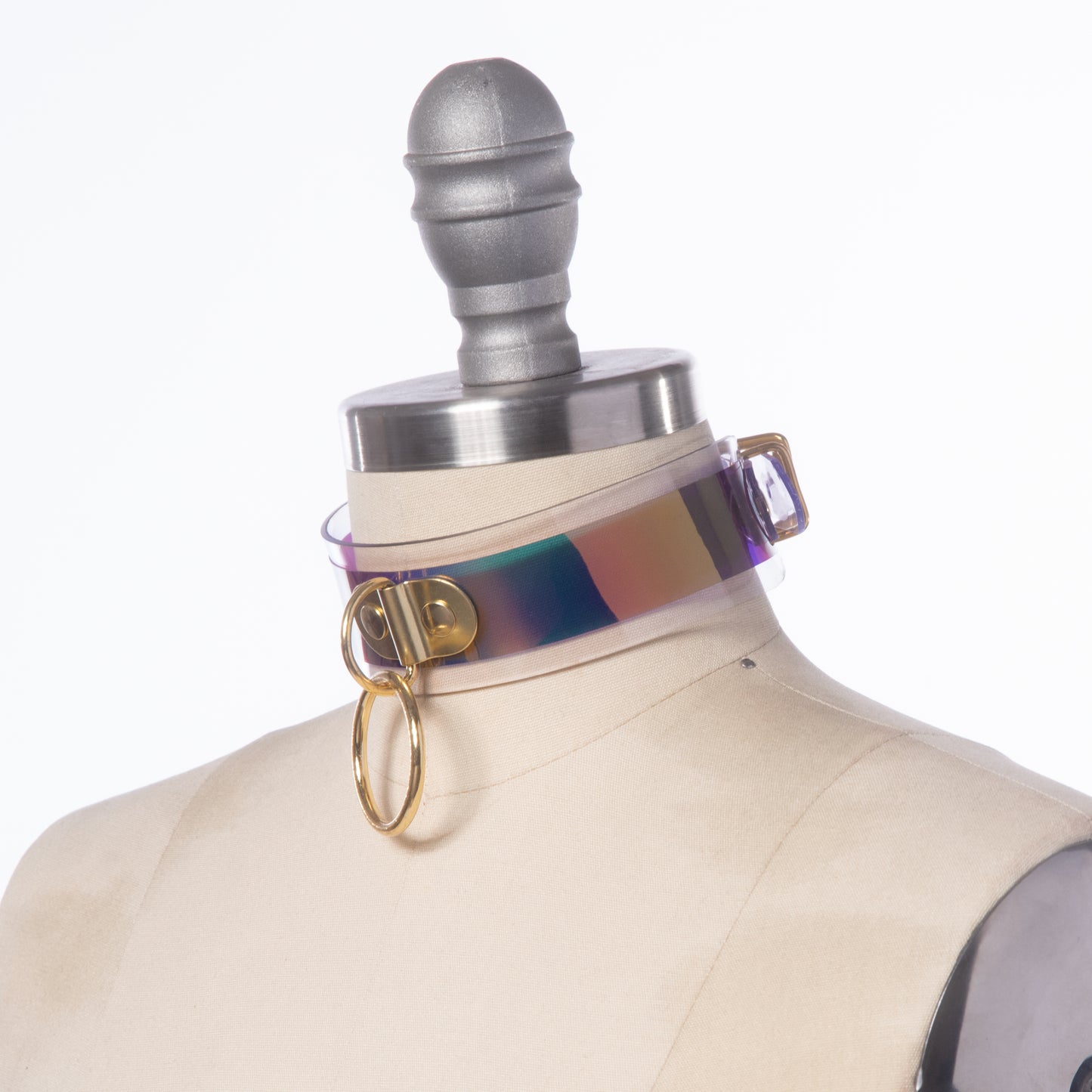 Nevermind Holographic Choker Collar
