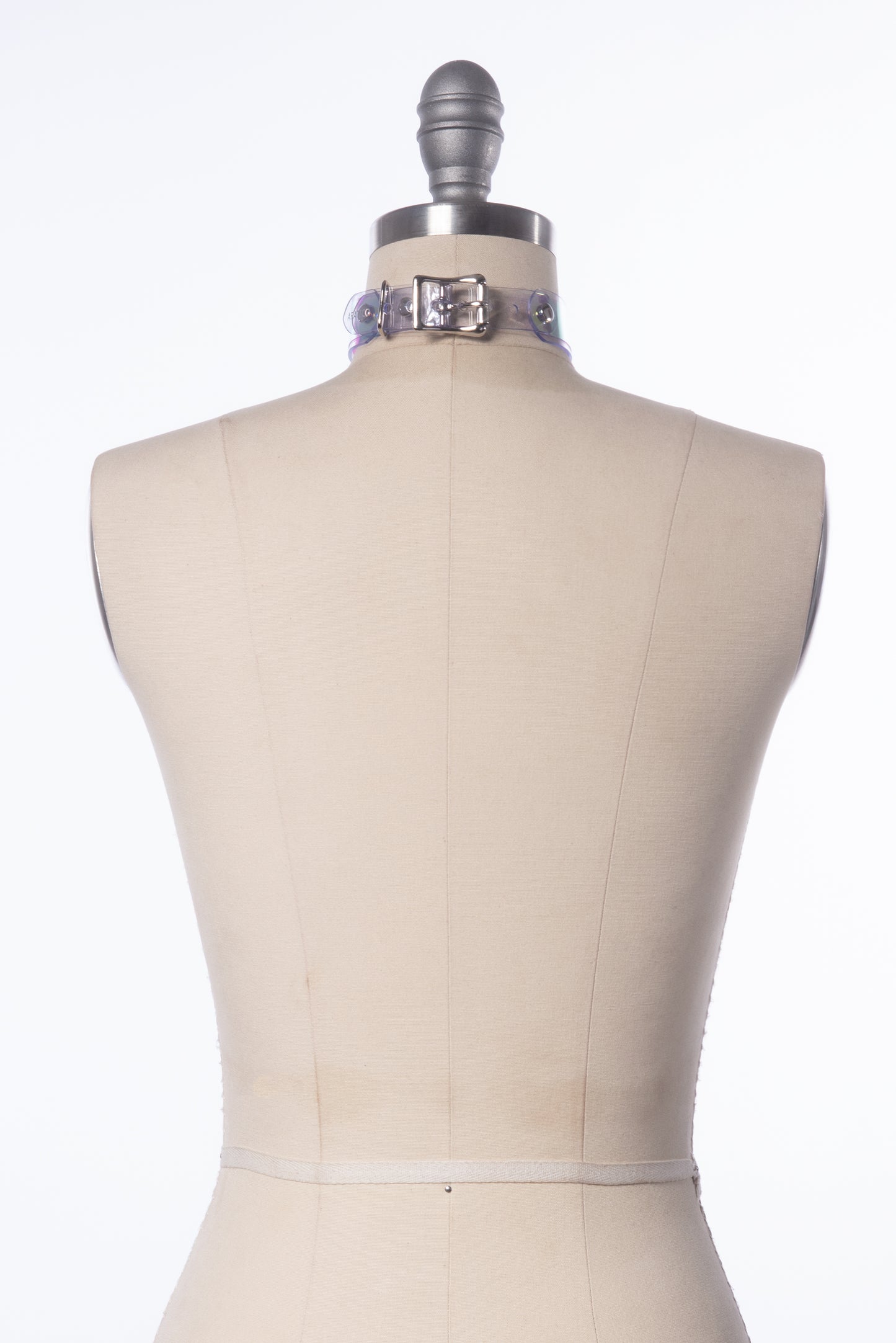 Holographic Chain Leash & Collar Set