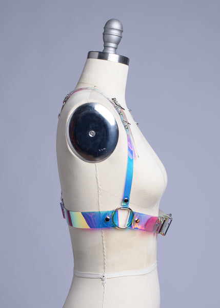 Holographic Underbust Harness