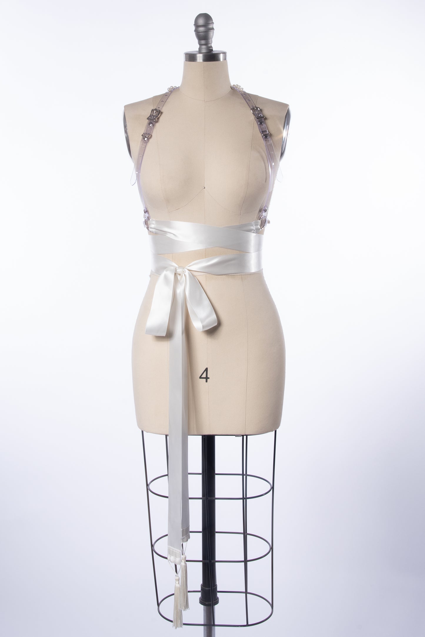 Rita Pearl Ribbon Harness