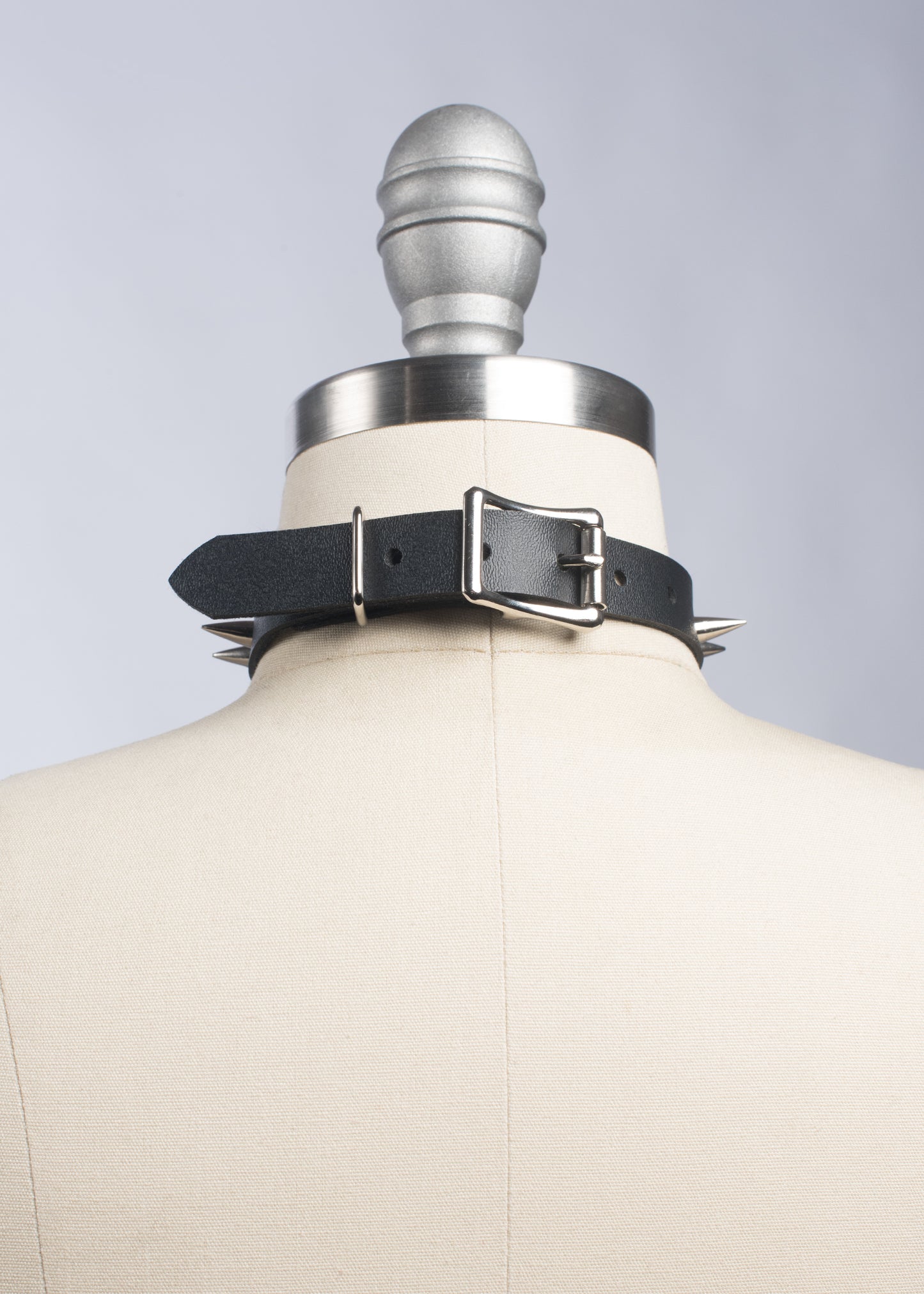 Ready to Ship - Spiked Choker Collar