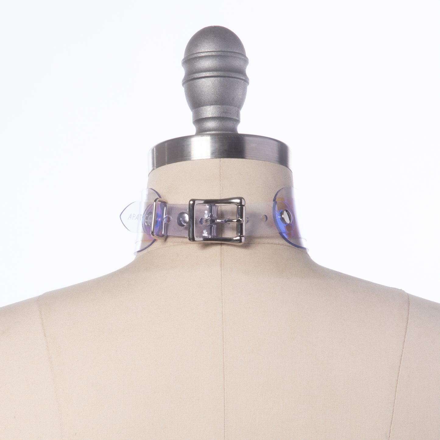 Sunset Iridescent O-Ring Choker Collar