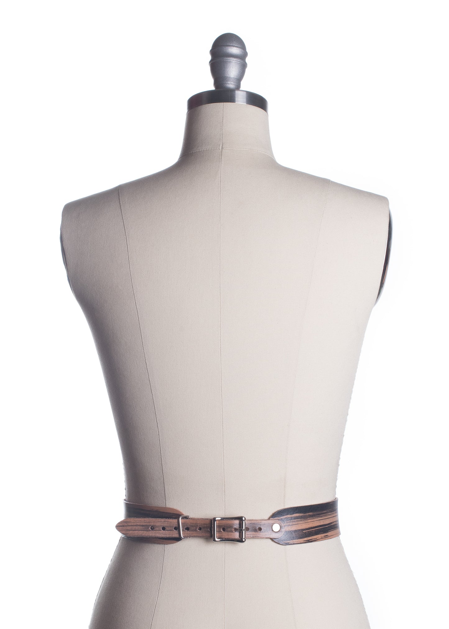 Log Lady Woodgrain Waist Belt