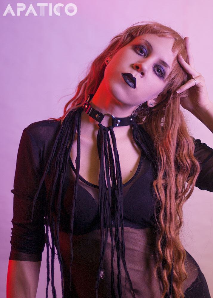 Wraith Fringe Collar Choker - APATICO - 5