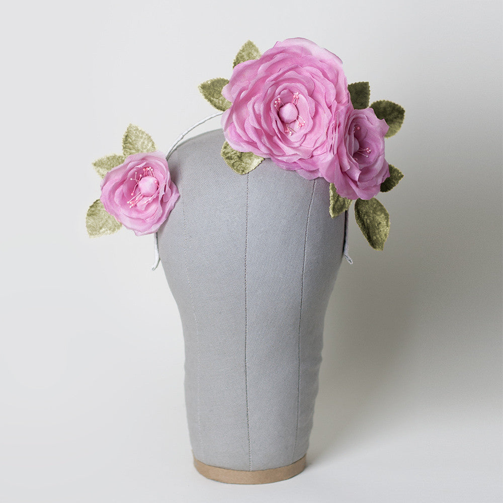 MARIAN ROSE FLORAL HEADPIECE - APATICO - 1