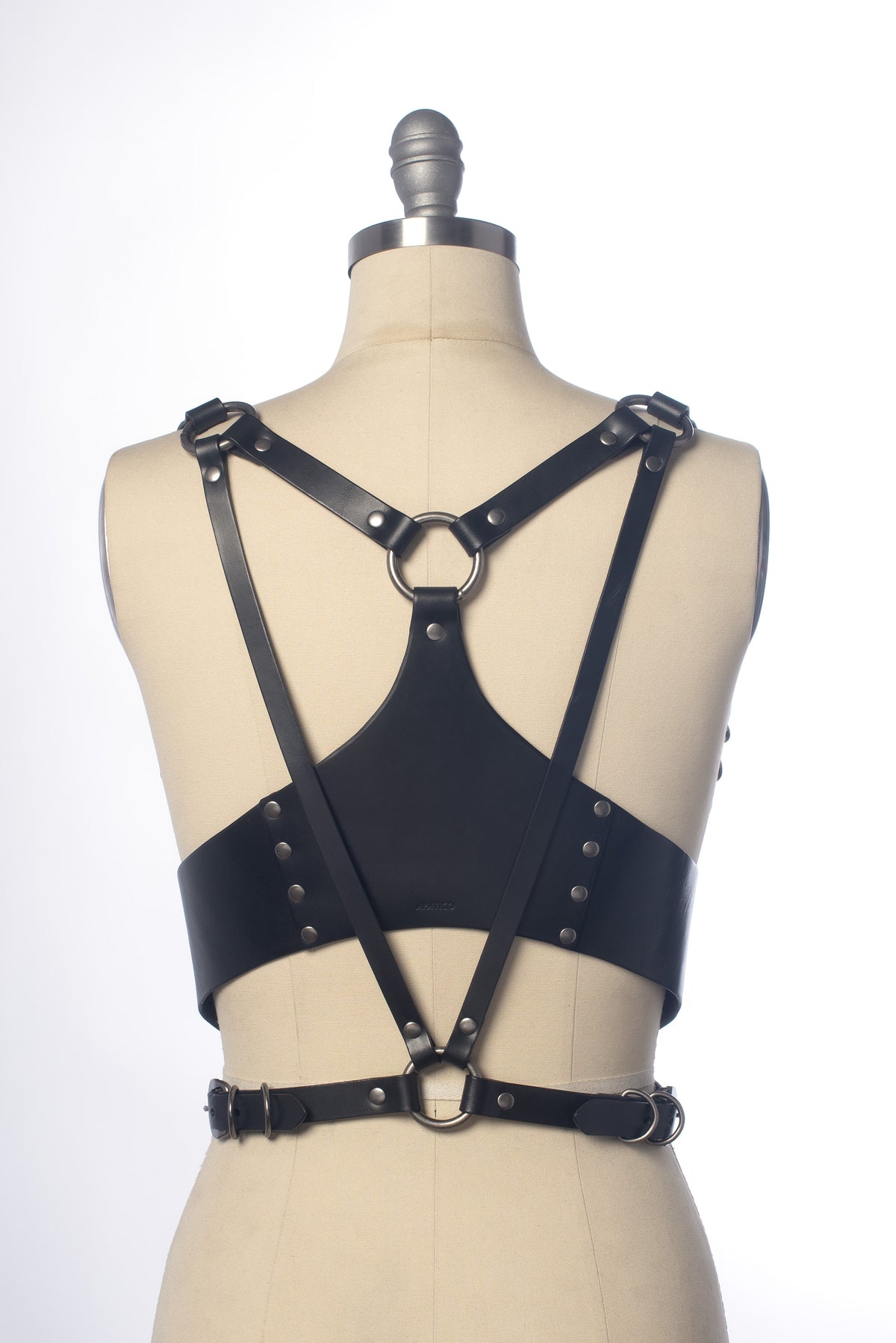 Apatico - Izzy Harness - OFMD Inspired - Black Leather - Gothic
