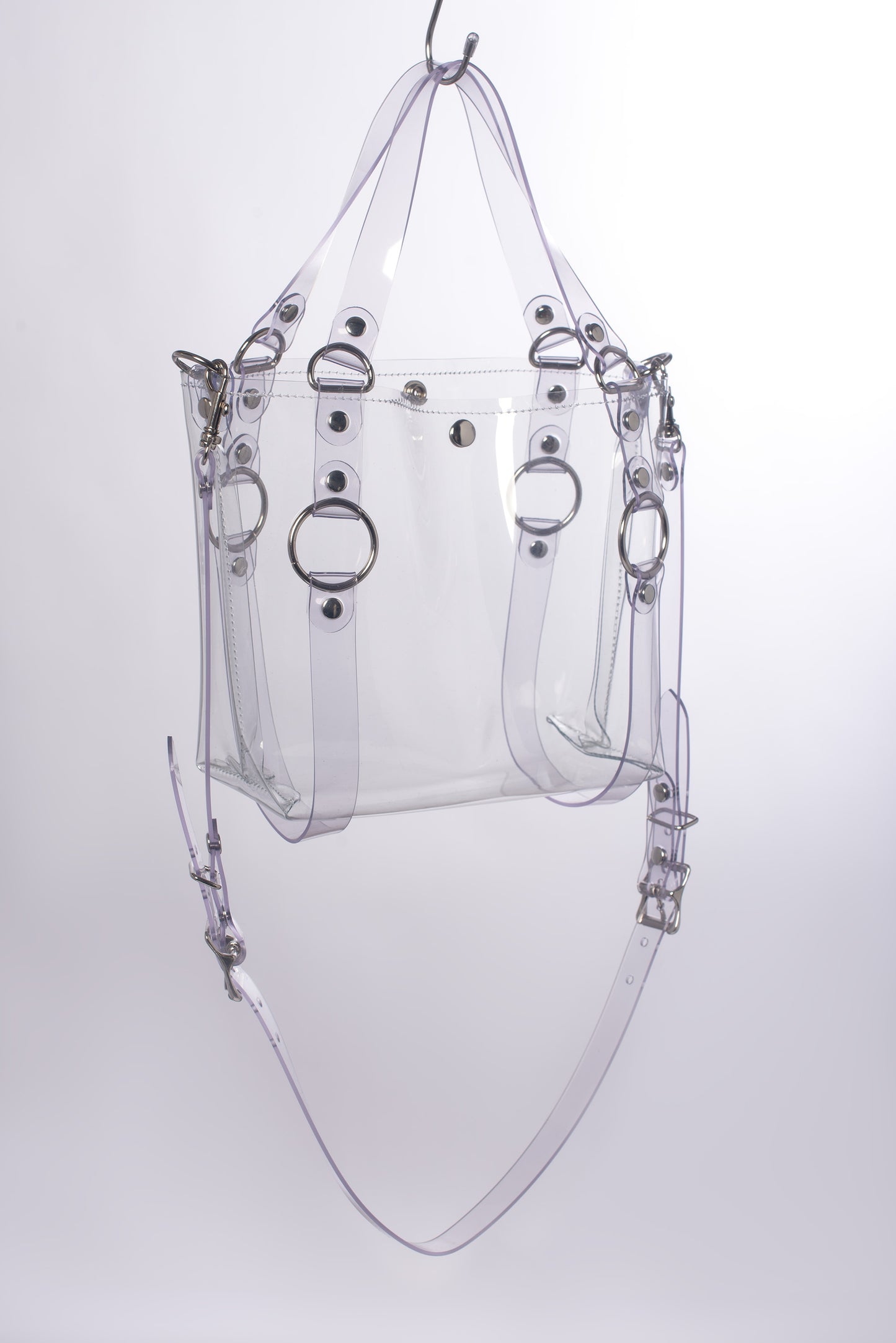Clear Mini Harness Tote Bag