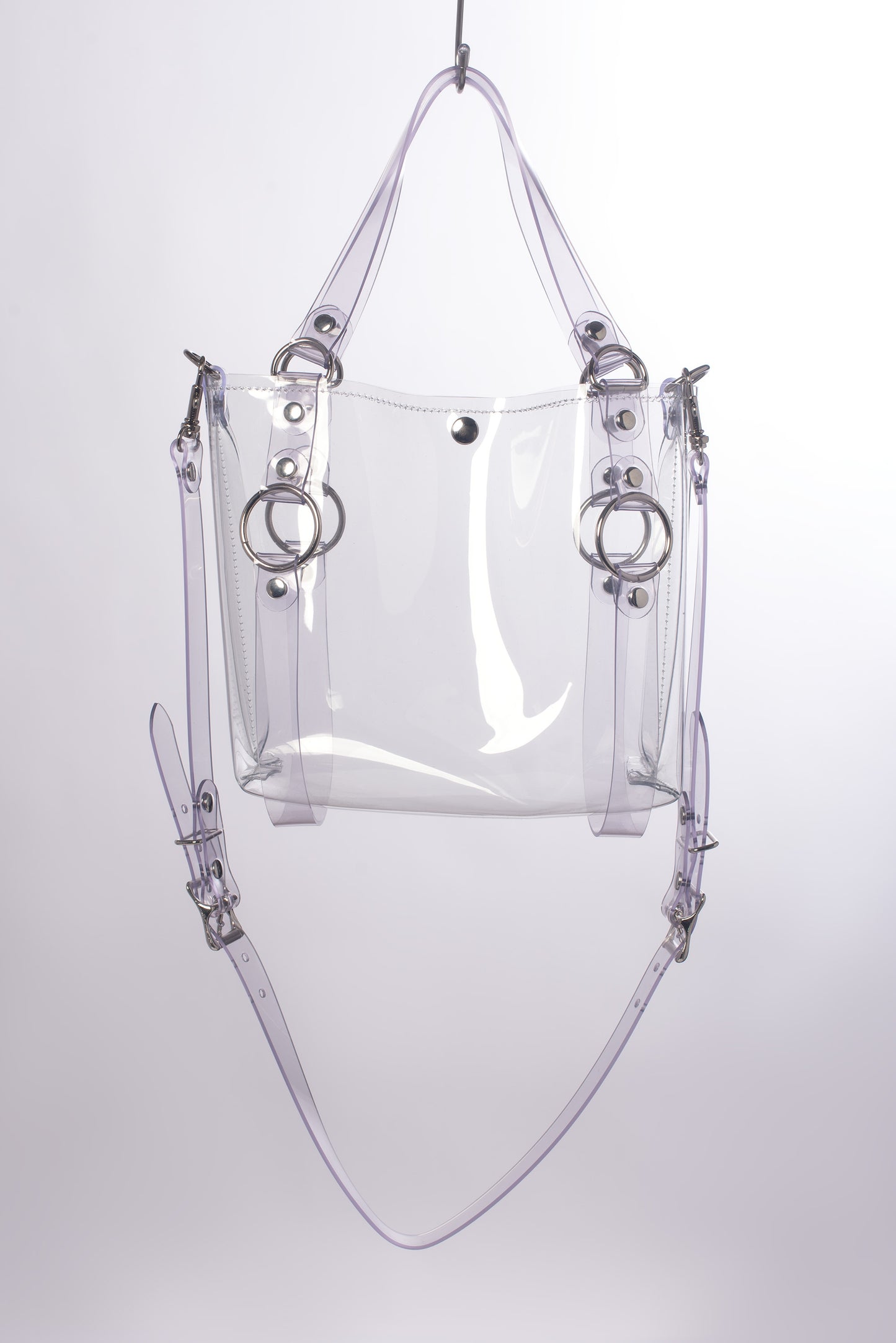 Clear Mini Harness Tote Bag