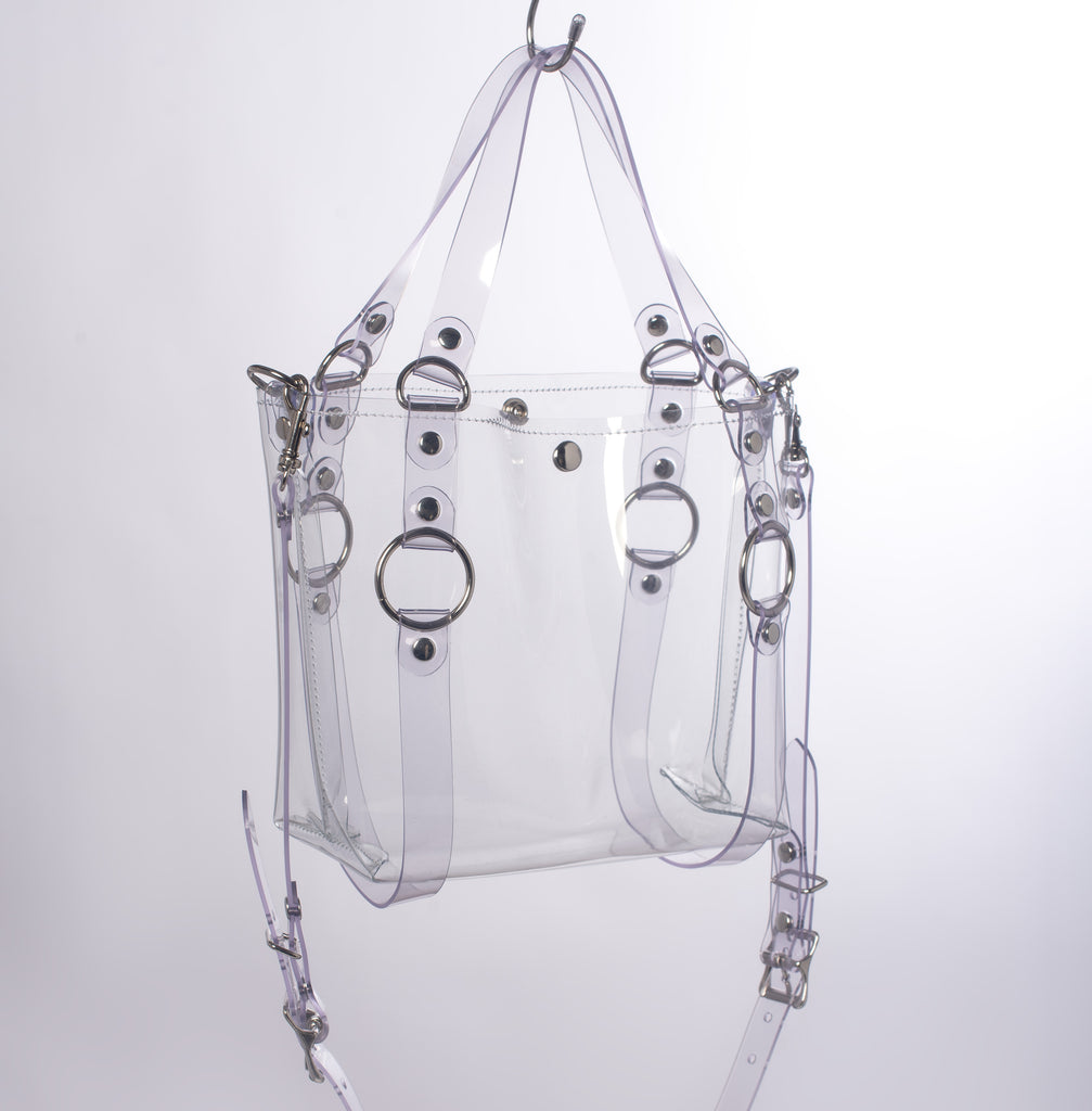 Clear Mini Harness Tote Bag