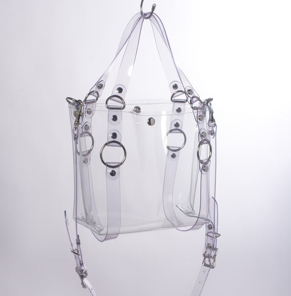 Clear Mini Harness Tote Bag