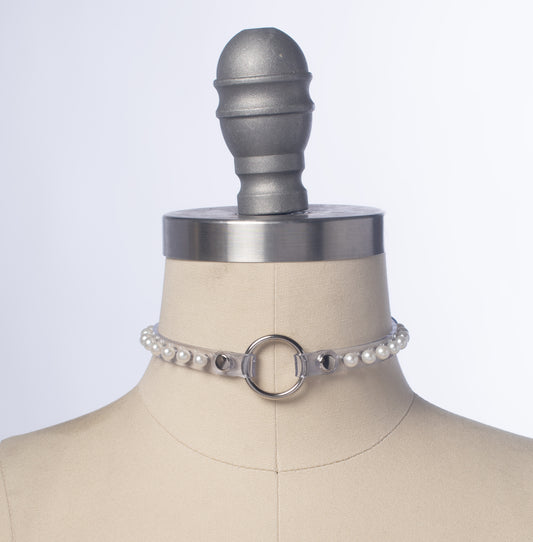 Mini Pearl Choker Collar