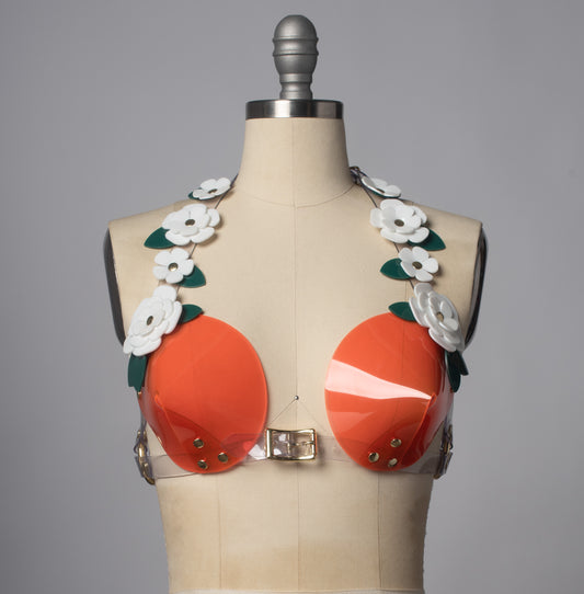 Orange Blossom Harness Bra