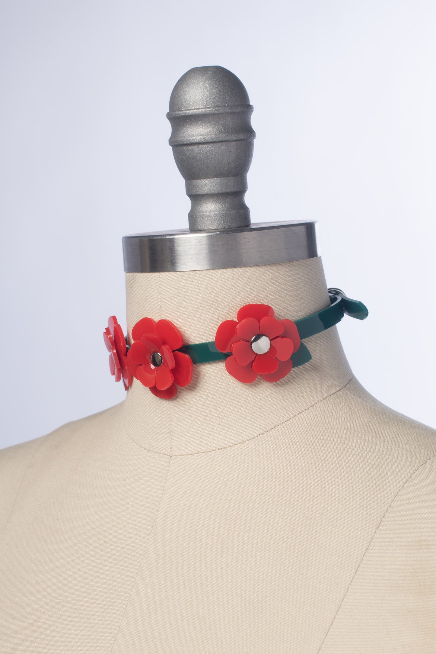 Rose Red Choker