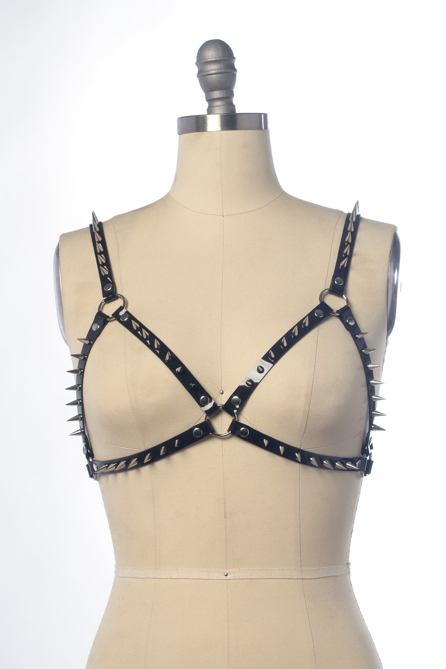 Spikes Harness Cage Bra