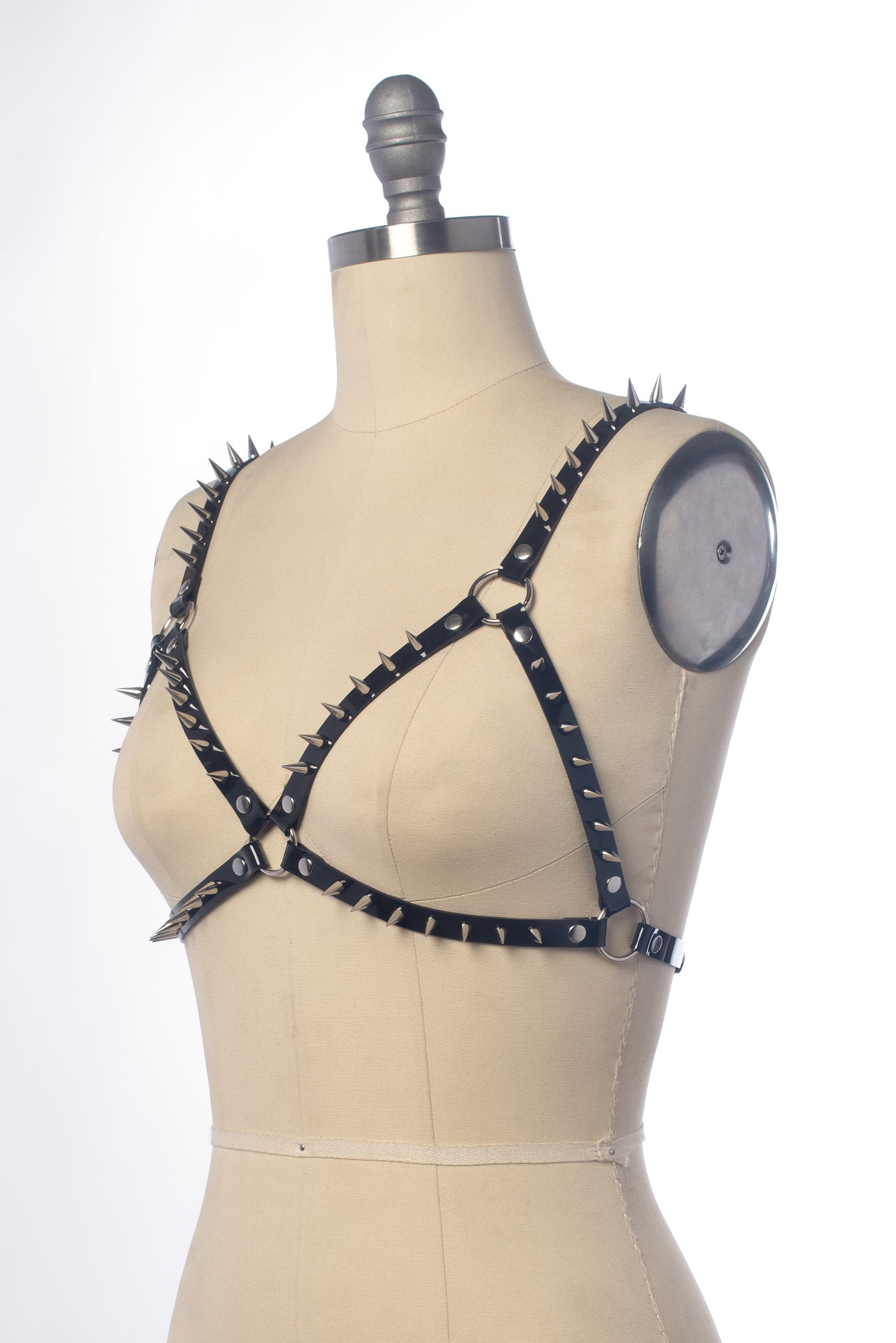 Spikes Harness Cage Bra