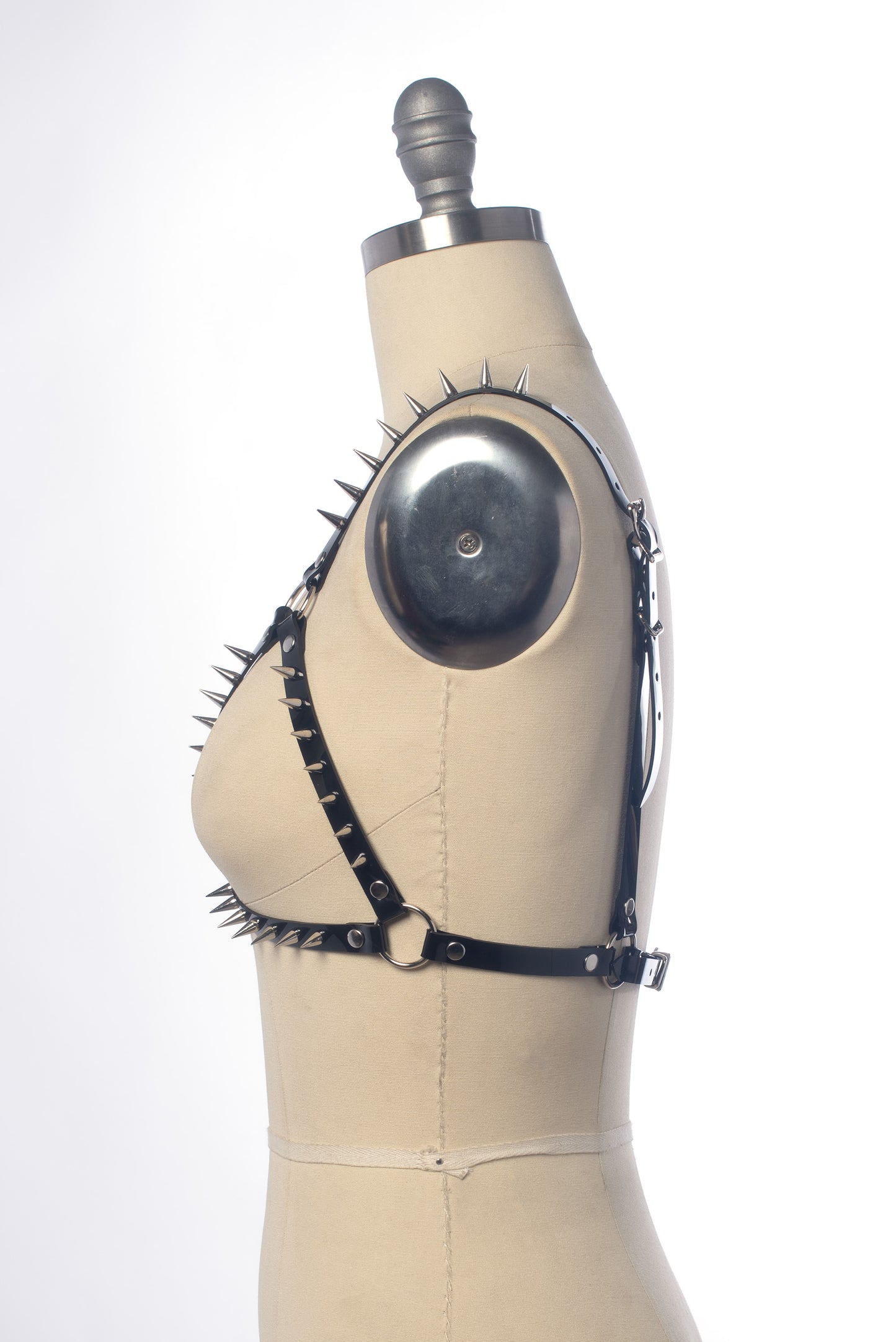 Spikes Harness Cage Bra