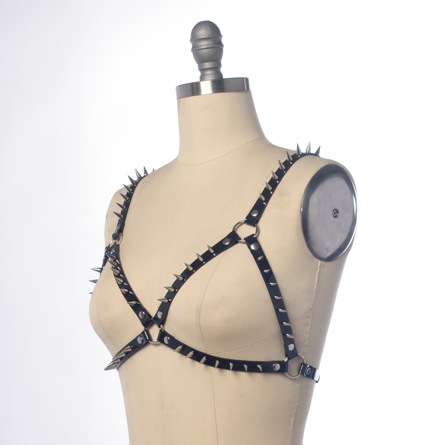 Spikes Harness Cage Bra