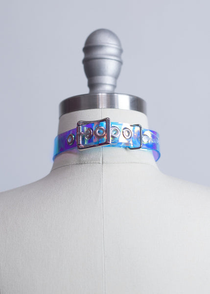HOLOGRAPHIC OH MY CHOKER COLLAR - APATICO - 2