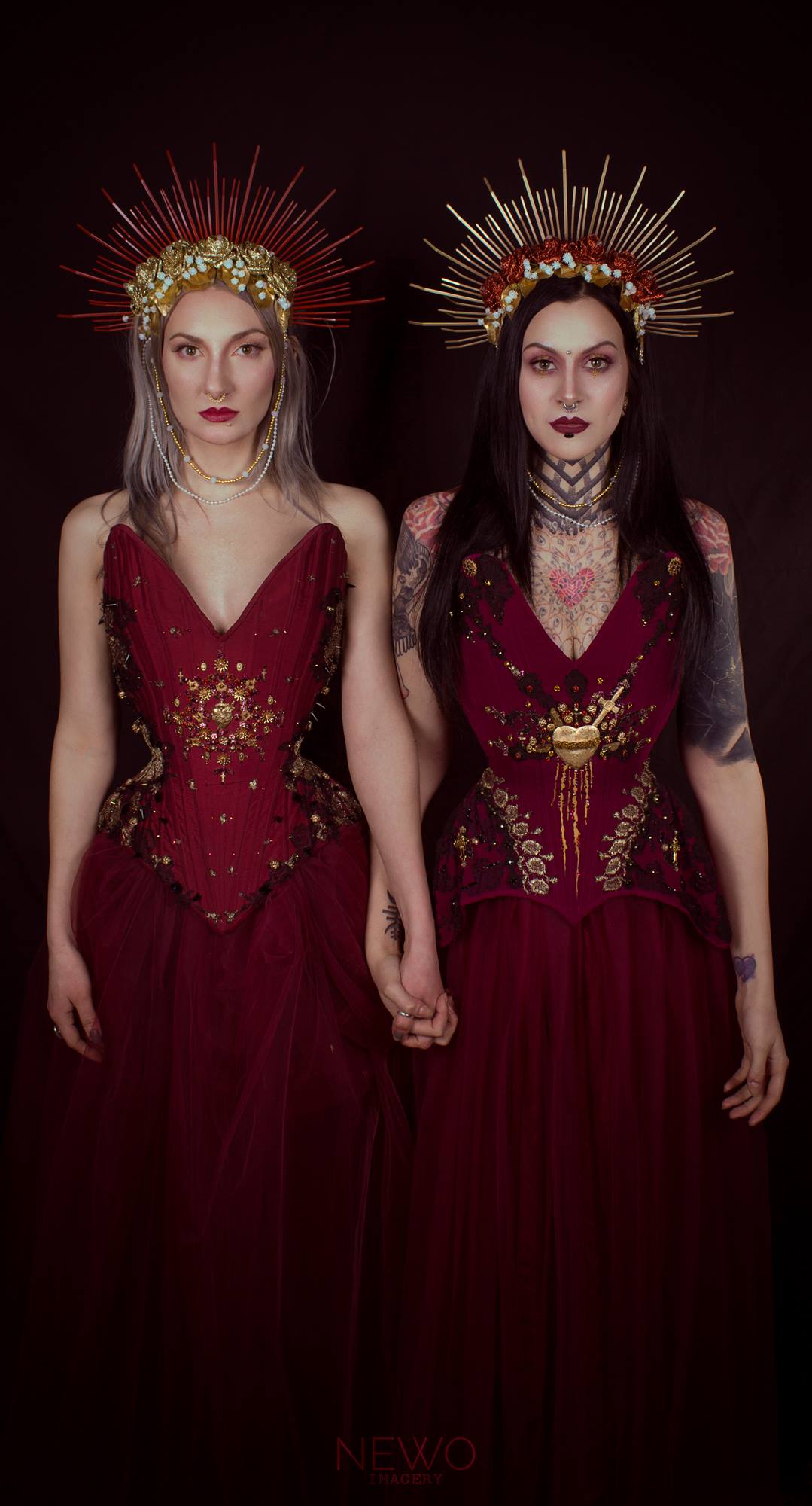 Phoenix Mary Halo Crown Headpiece