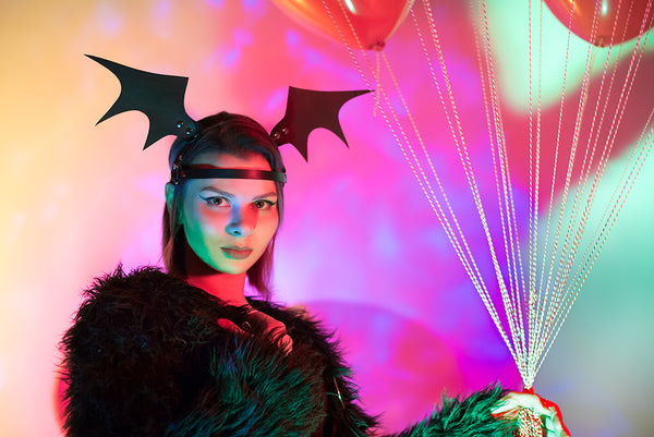 Bat Wings Harness Headpiece