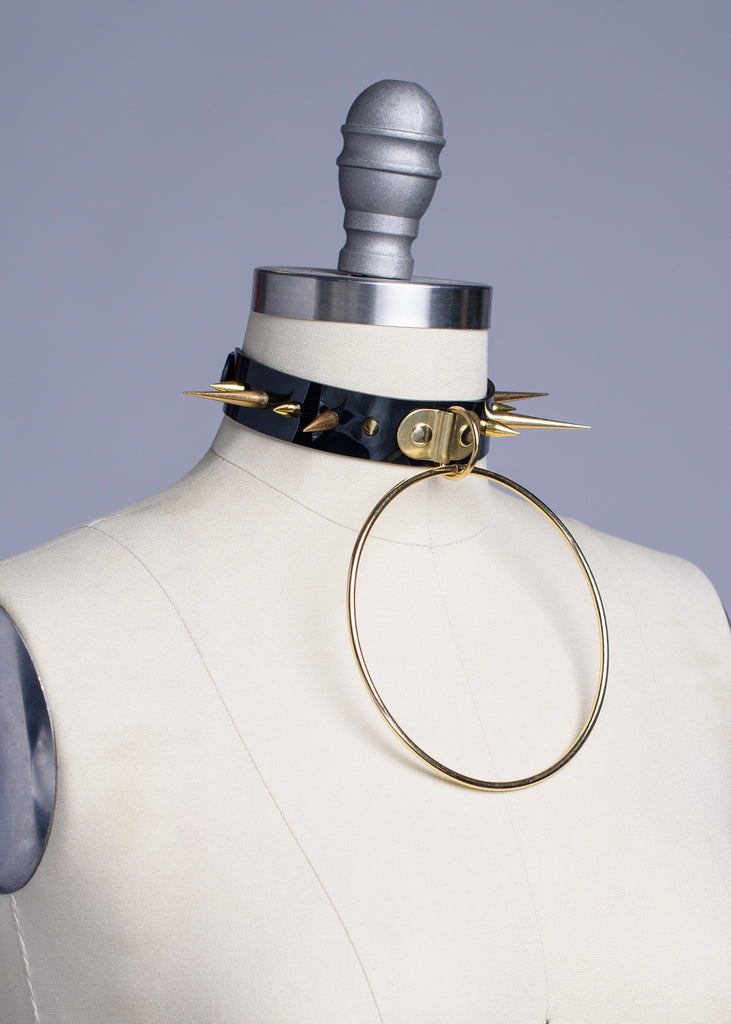 O ring discount collar choker