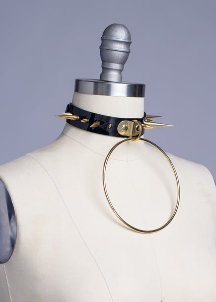 Malice Spiked Choker Collar