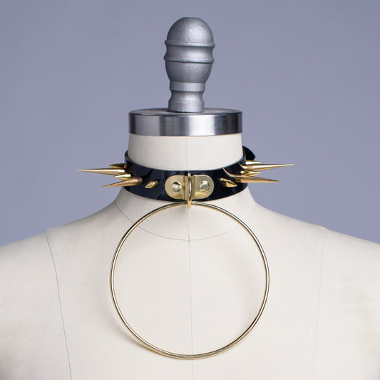 Malice Spiked Choker Collar
