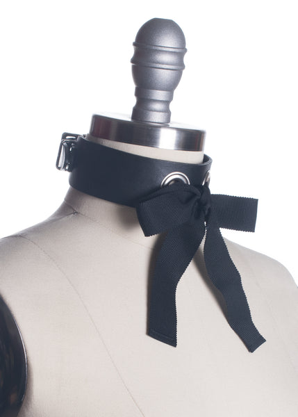 Josie Ribbon Bow Choker Collar